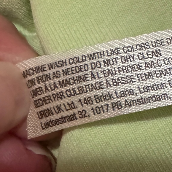 NWT Free People Hotshot sharing playsuit size xs $98 no longer available in lime - Picture 5 of 6